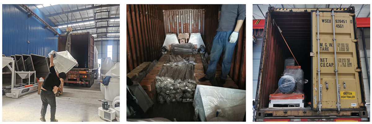 2套SZLH320顆粒機(jī)，料倉(cāng)，輸送機(jī)和配件已發(fā)送到烏茲別克斯坦